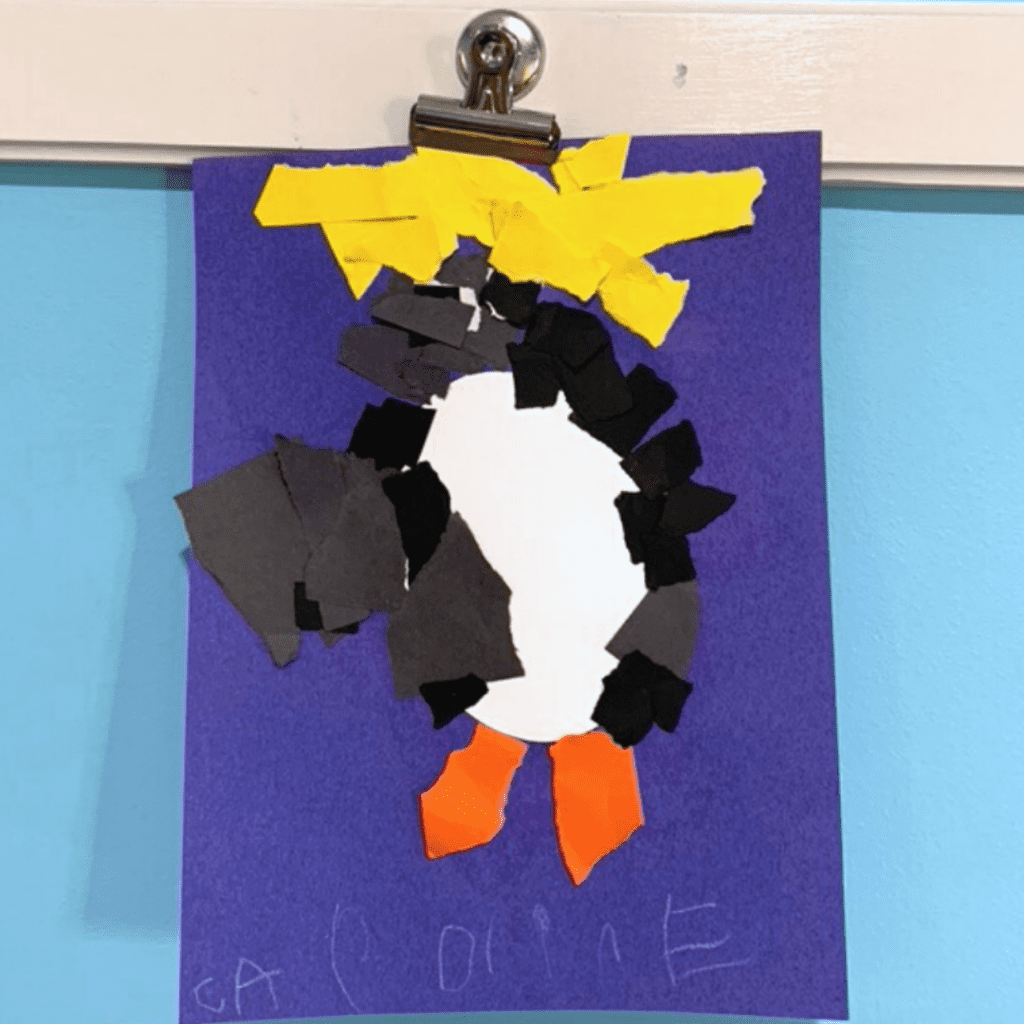 penguin process art