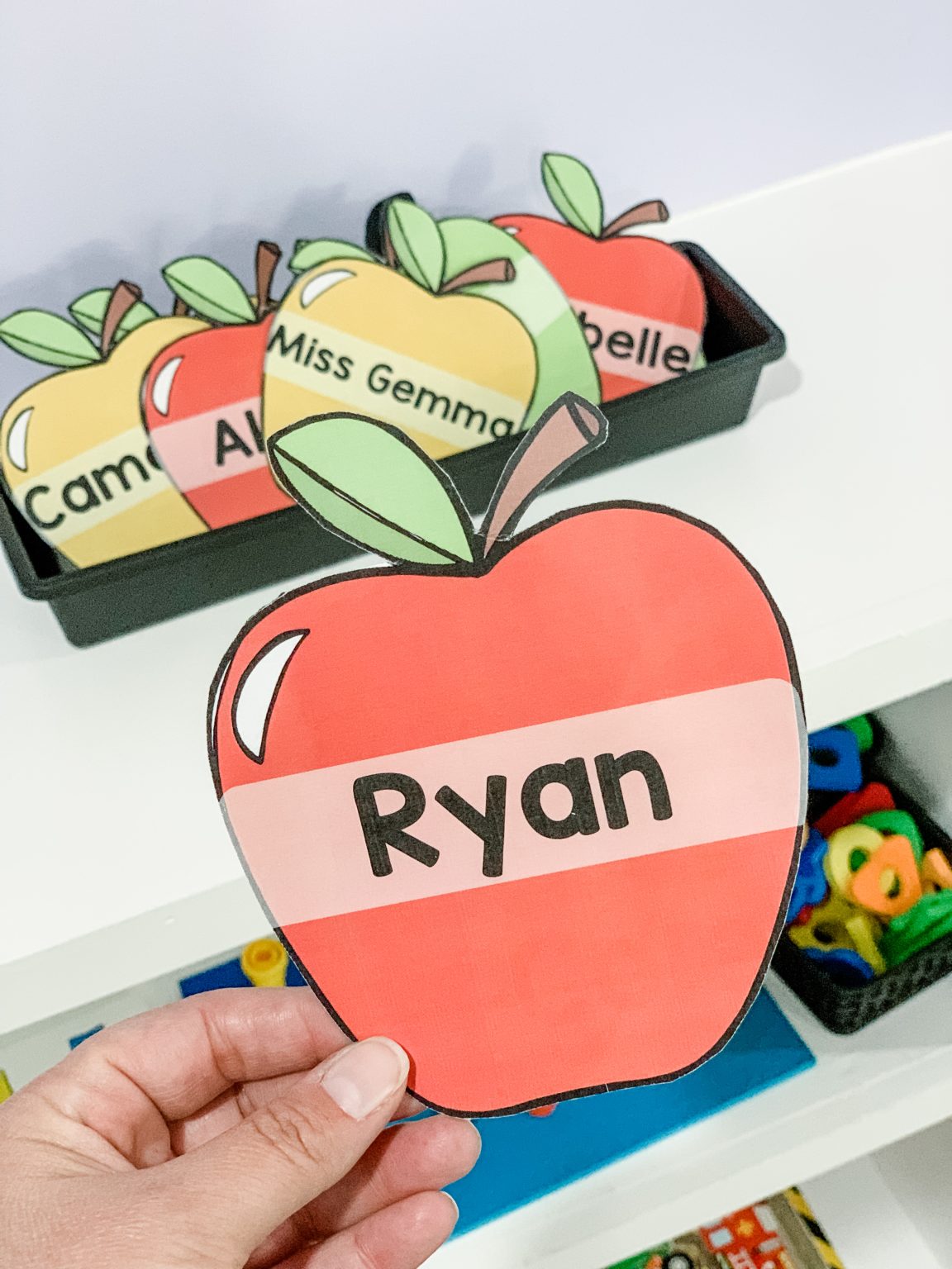 Preschool Apple Theme Circle Time and Activities