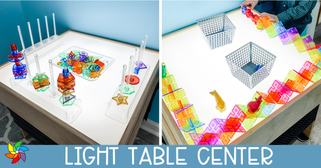 preschool light table