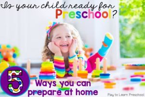 Is your child Ready for Preschool?