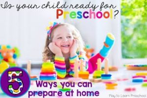 Ready for Preschool