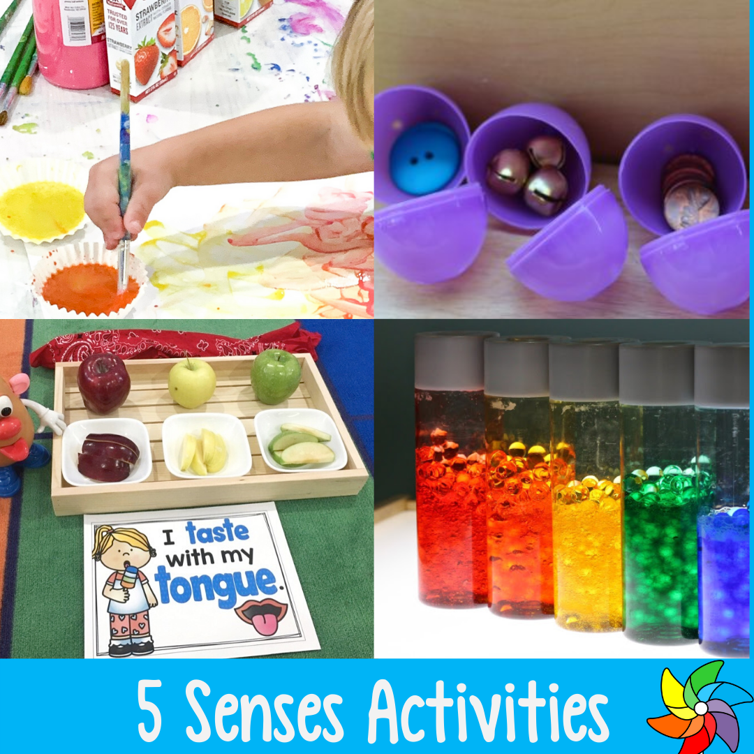 Five Senses Activities For Preschool Free Printables