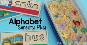 Alphabet Sensory Play