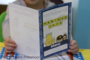 pancake and waffle café