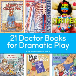 Doctor Dramatic Play Picture Books for Preschoolers