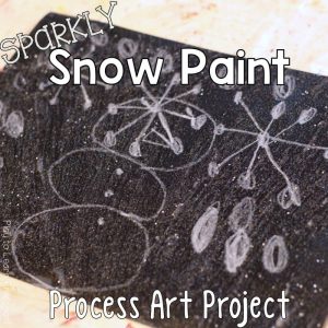 Art Sparkly Snow Paint
