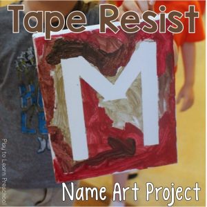 Art Tape Resist Names