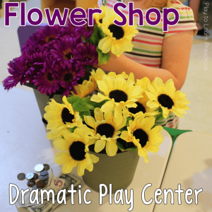 Dramatic Play Flower Shop