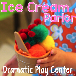Dramatic Play Ice Cream