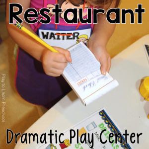 Dramatic Play Restaurant