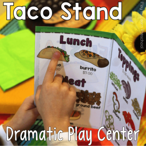 Dramatic Play Taco Stand