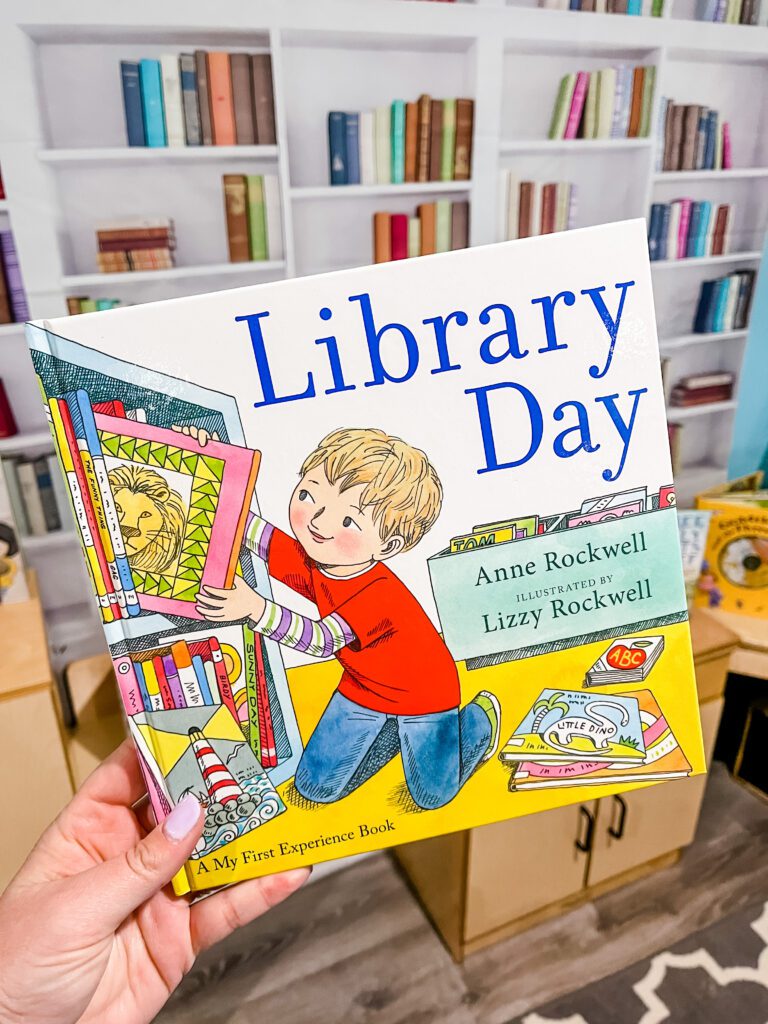 Library Day preschool book