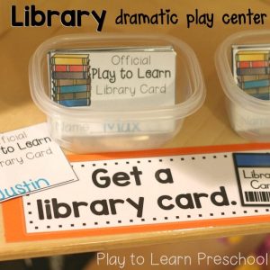 Library Dramatic Play SQ