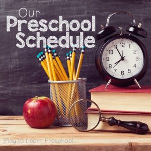 Sample Half Day Preschool Schedule