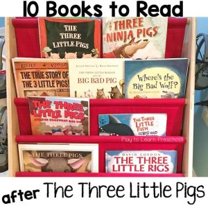 Three Pigs Books for Preschoolers