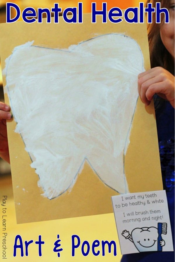 Art Dental Health Poem - Play to Learn Preschool