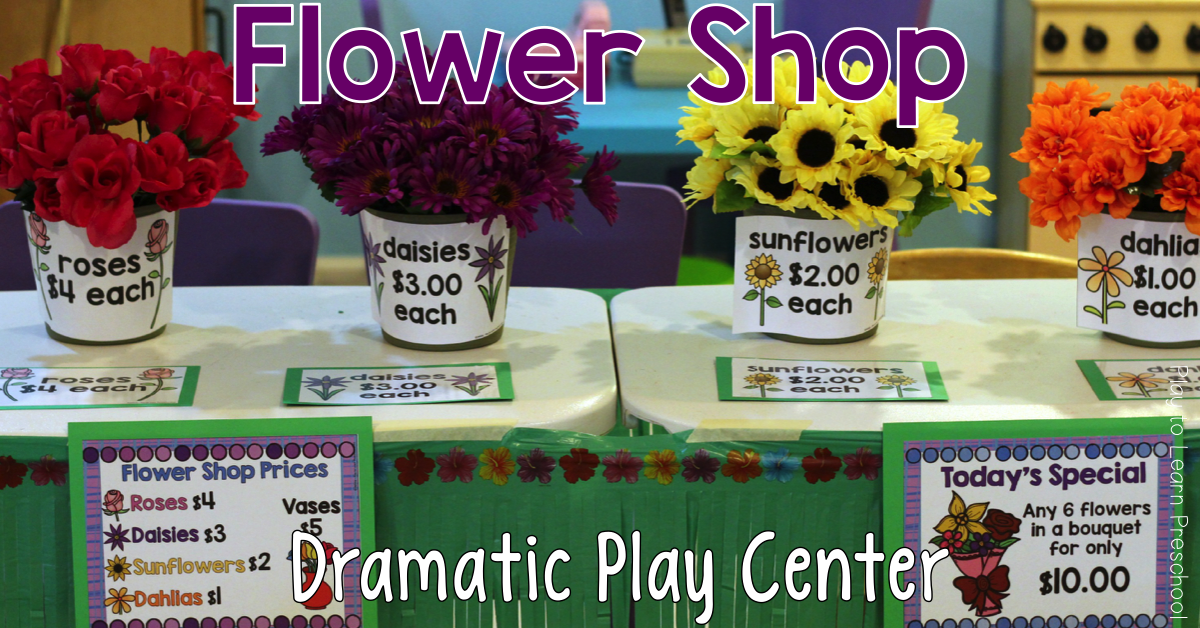 Dramatic Play Flower Shop
