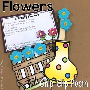 Flower Chip Clip Poem