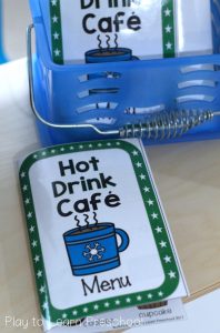 Hot Drink Cafe Dramatic Play Center