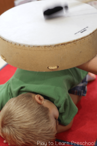 Teach children to Feel the sound vibrations