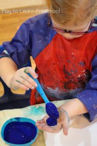 Explore Color Theory with Paint Preschool Art