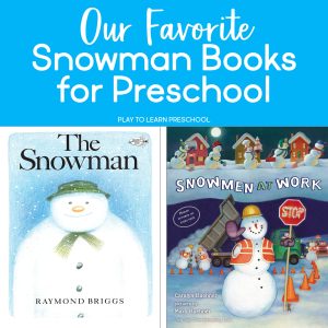 Snowman Books to read aloud to preschoolers