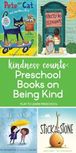 Preschool Friendship Books about Being Kind
