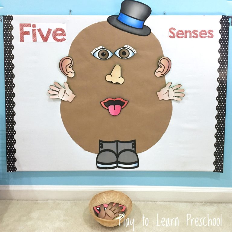 Are you teaching your students about the. using a Mr. Potato Head? 