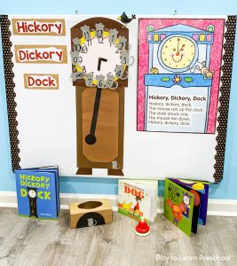 Nursery Rhyme Interactive Bulletin Board for Preschoolers