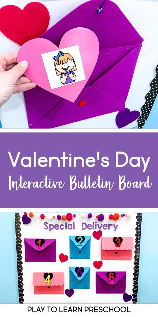 Valentine's Day Bulletin Board for Preschoolers