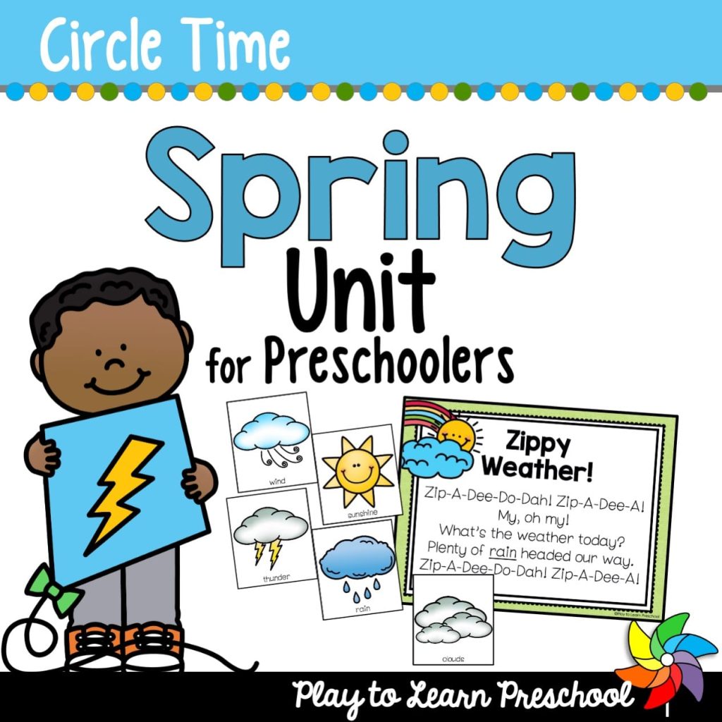 Spring Circle Time Activities Play To Learn