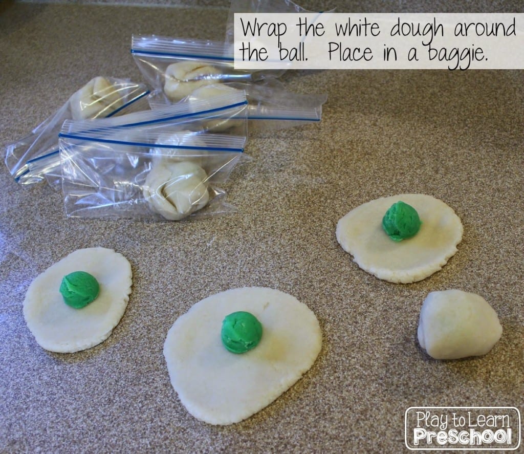 Magic Play Dough for First Day Wonder - Play to Learn Preschool