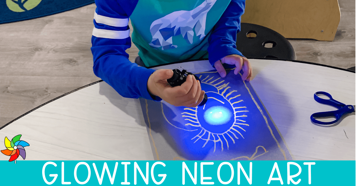 Glowing Neon Art Experiment