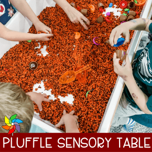 Pluffle Sensory table square