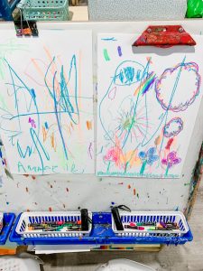 preschool classroom art