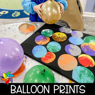 balloon print process art
