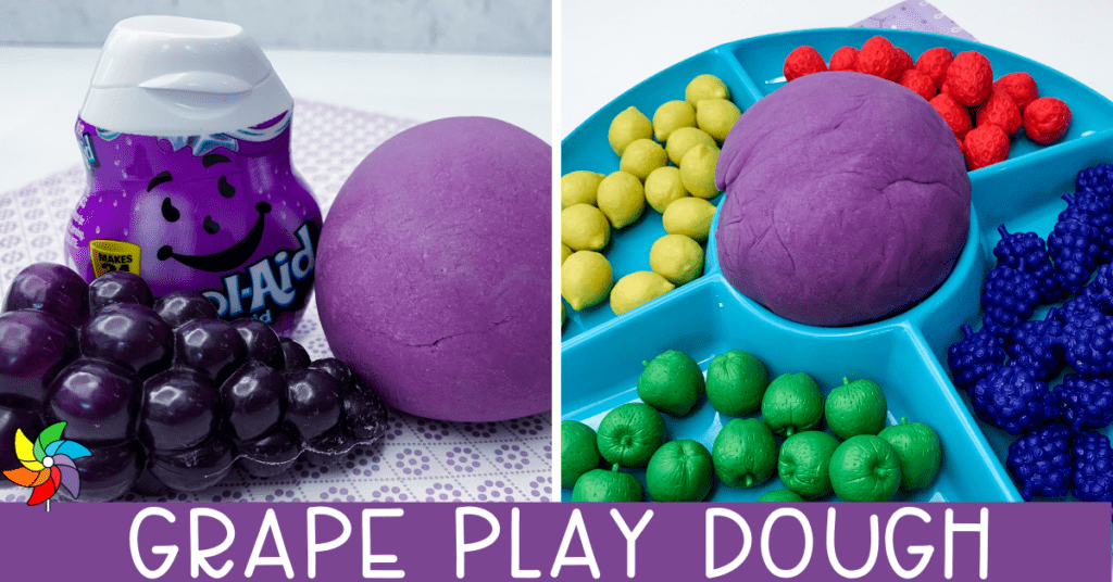 Grape Scented Play Dough