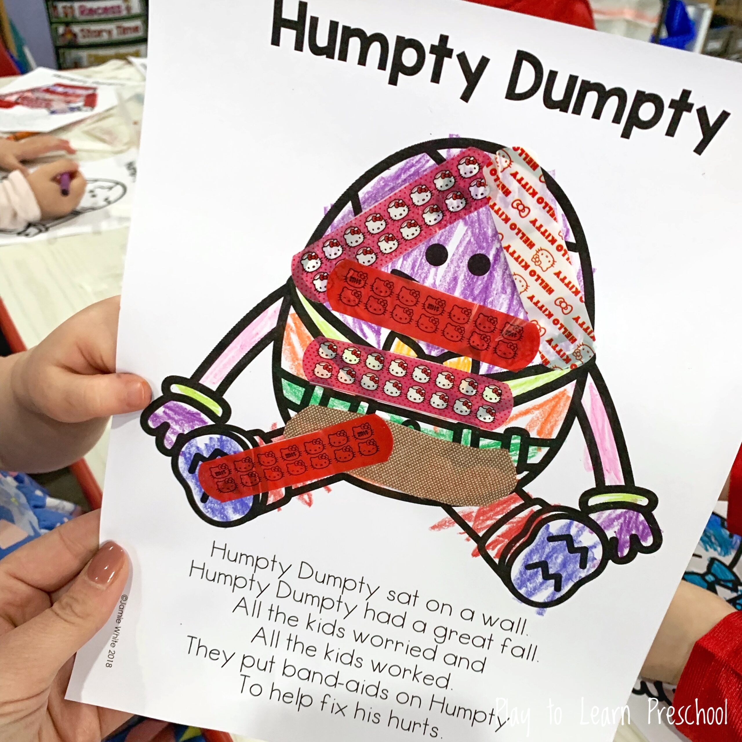 humpty dumpty activities