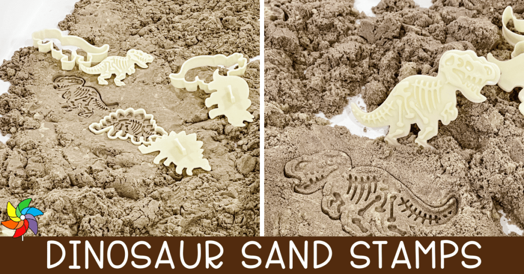Dinosaur Sand Stamps