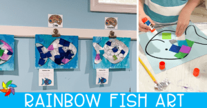 rainbow fish art