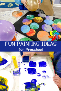 preschool painting ideas