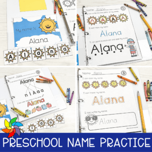 preschool name practice