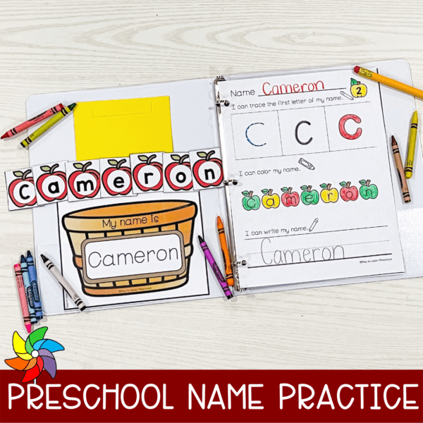Name Activities Archives - Play to Learn Preschool