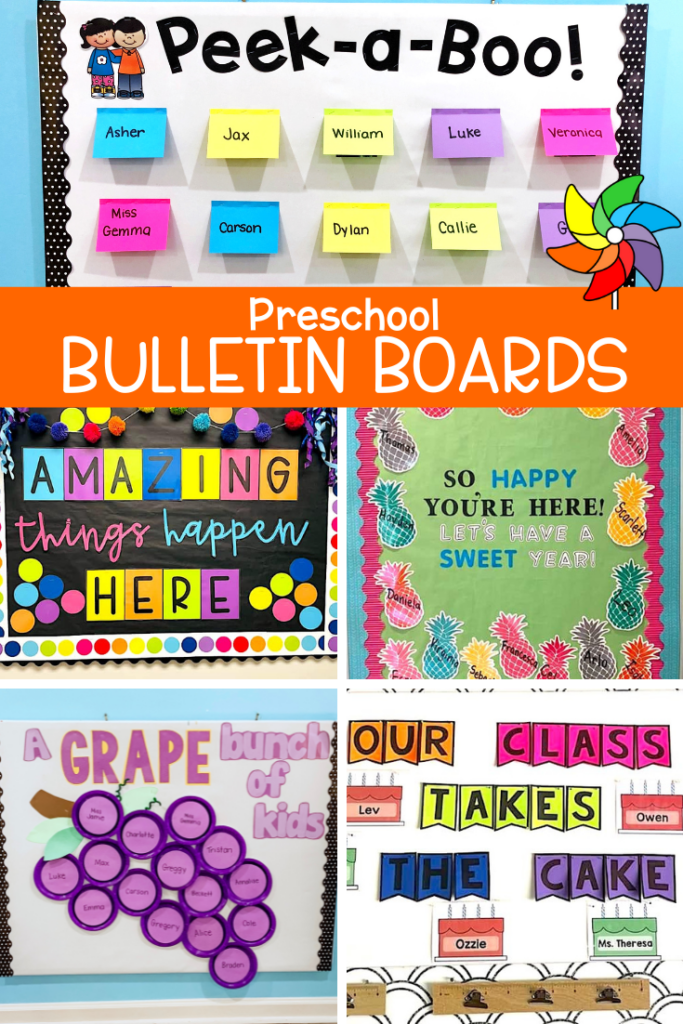 PIN Preschool bulletin boards - Play to Learn Preschool