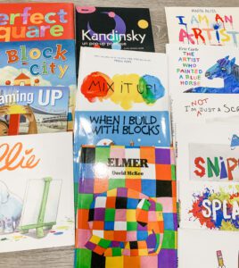Preschool Art and Artist books