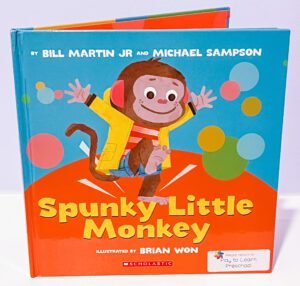 Interactive Books Spunky Little Monkey