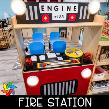 preschool fire station dramatic play