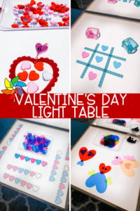 Valentine's Day light table PIN