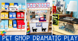 pet shop dramatic play