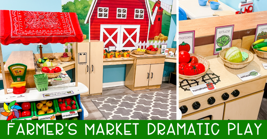 preschool farmer's market dramatic play